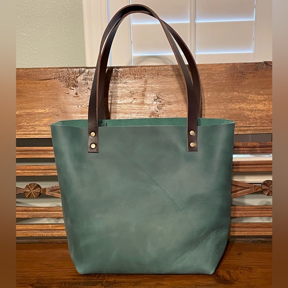 Portland Leather Goods - Surf Medium Classic Tote - NEW! - Picture 5 of 7